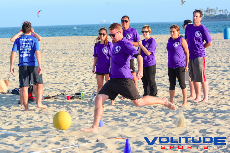 Fall Beach KICKBALL League in Long Beach FRIDAY NIGHTS (Under Lights